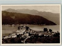 6816 Bissone Gebrauchsspuren Foto AK