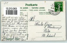 9472 Grabs 1916 - Poststraße, Pfarrhaus, Kirche AK