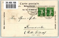 Wengernalp 1910 - Bahnstation Eiger Mönch