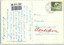 7537 Müstair Münster 1952 Foto AK Dorfpartie