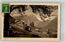 1882 Gryon 1929 Foto AK Briefmarke Bildseite