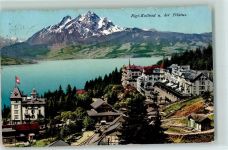 6356 Rigi Kaltbad 1917 - und der Pilatus Wappen