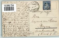 9657 Unterwasser 1909 - Hotel Säntis AK