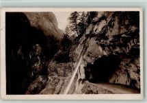 8712 Stäfa - Gang durch Felsspalte Ort handschriftlich