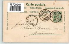 9413 Oberegg 1906 BOAKC Brauerei Pension Rössli Lithographie