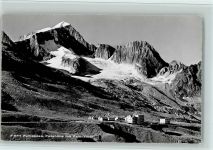 Furkapass - Passhöhe mit Galenstock Feldpost