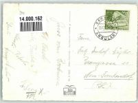 8595 Altnau Foto AK Fliegeraufnahme Hafen und Bahnhof Bahnpost Zug 55