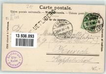 8143 Uetliberg 1904 - Blick vom Kulm auf den Zürichsee Terrasse Gasthaus