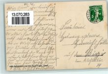 6387 Oberrickenbach 1917 - Teilansicht mit Kirche, Verlag Engelberger Nr. 1501, gute Erhaltung AK