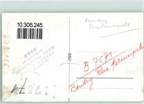 2017 Boudry - Rue Principale Ort handschriftlich