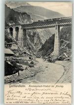 6474 Amsteg 1903 - Gotthardbahn