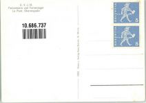 7522 La Punt-Chamues-ch Winter Pension C.V.J.M. Foto AK