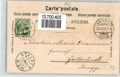 5712 Beinwil am See 1903 BOAKC Bahnhof Gasthaus Löwen Lithographie