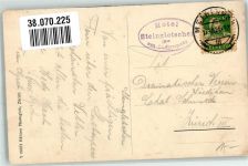 Sustenpass 1924 Gebrauchsspuren Kirche Heimkehr von der Alp Sustenpass