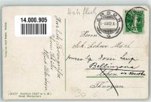 6083 Hasliberg Hohfluh 1912 Foto AK Hotel Wetterhorn