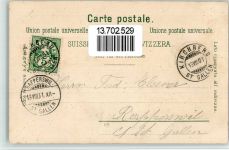 9533 Kirchberg SG 1901 BOAKC Lithographie