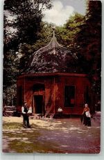 2513 Twann 1909 Foto AK St. Peter-Insel Pavillon