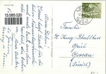 4932 Lotzwil 1959 Foto AK Teilansicht