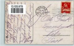 Zürich R 2465 Photoglob - Adieu Zürich - Bahnhof Bahnhof Schweiz 1919