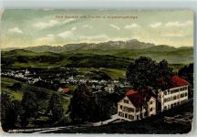 9053 Teufen AR Gebrauchsspuren Bad Sonder mit Teufen und Alpsteingebirge