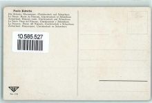 Klausenpass Künstlerkarte Claridenstock Scheerhorn Enziane von Paolo Kutschna