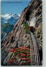 6053 Alpnachstad - Pilatusbahn und Berneralpen seit 1889 steilste Zahnradbahn der Welt