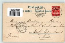 3098 Köniz 1901 - Gurten Hotel Gurtenbahn Kühe Tracht