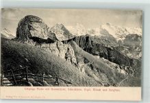 Schynige Platte - Gummihorn Schreckhorn Eiger Mönch Jungfrau