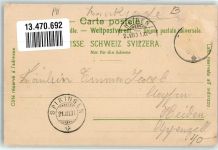 6464 Spiringen 1901 - Klausenroute Klausenpost Postkutsche