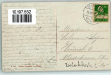 St. Gallen S. Gallo Bahnhof und Post Bahnhof Schweiz 1922