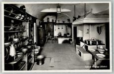 5103 Wildegg 1941 Foto AK Schloss Küche