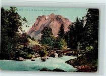 Wetterhorn Grindelwald - Lütschine Brücke