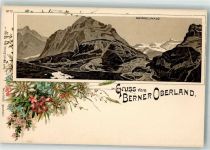 Grindelwald Lithographie Berner Oberland Verlag Künzli Nr 597