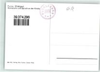 7232 Furna - Sonnenuhr und Spruch an der Kirche