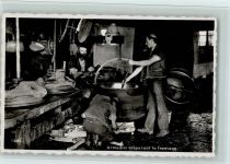 1618 Châtel-St-Denis - Armaillis préparant le fromage