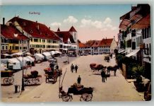 3270 Aarberg Foto AK Marktszene