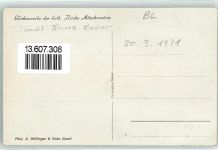 4142 Münchenstein 1931 - Glockenweihe der Kath. Kirche