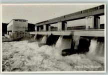 4313 Riburg Möhlin Foto AK Kraftwerk Ryburg-Schwörstadt