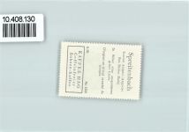 8957 Spreitenbach - Vignette Wappen Kaffee Hag ca 1920-1940 Linde