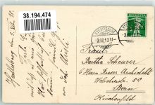 3612 Steffisburg 1913 Foto AK Sanatorium Hartlisberg