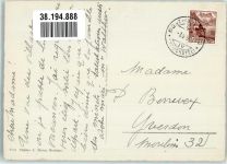 2117 La Côte-aux-Fées 1941 Foto AK