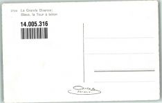 La Grande Dixence Staumauer Foto AK Fabrik