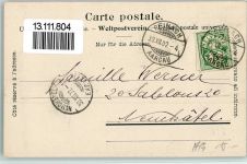 5734 Reinach AG - 1902 Krankenasyl von Ober-Wynen und Seethal Nordseite Ort laut Stempel