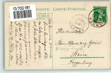 9000 St. Gallen S. Gallo 1912 BOAKC Zeppellin Rosenberg Lithographie / Prägedruck