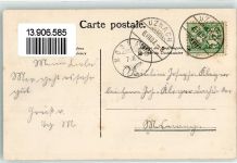 8730 Uznach 1907 - Unterm Buchberg Kirche