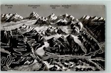 Grimsel - Orientierungskarte Hasle Tal und Umgebung