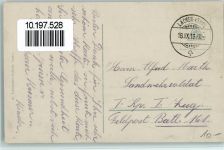 St. Gallen S. Gallo Neuer Bahnhof und Post Bahnhof Schweiz 1916