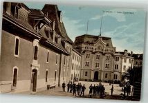 1400 Yverdon-les-Bains 1915 Foto AK Kaserne Feldpost