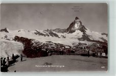 Gornergrat 1912 - Cervin Kulmhotel Hüttenstempel