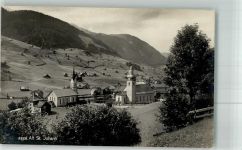 9656 Alt St. Johann 1919 Foto AK Kirche